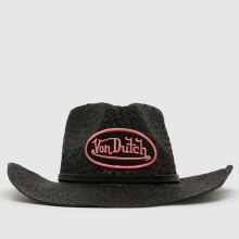 Von Dutch Cowboy Hat in Black Von Dutch Cowboy Hat,1 of 4