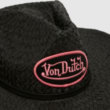 Von Dutch Cowboy Hat in Black Von Dutch Cowboy Hat,2 of 4