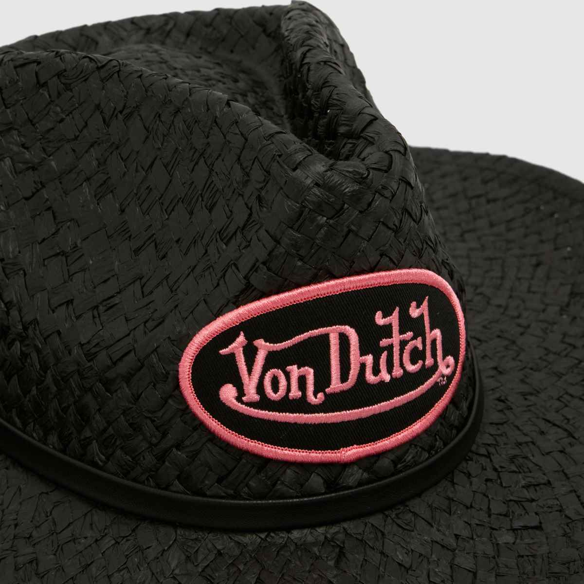Von Dutch Cowboy Hat in Black Von Dutch Cowboy Hat 1