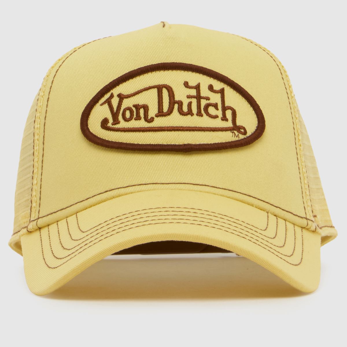 Von Dutch Yellow Trucker Cap