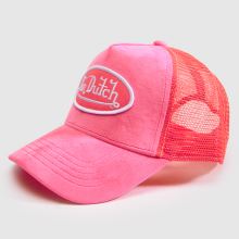 Von Dutch Velvet Trucker Cap,3 of 4