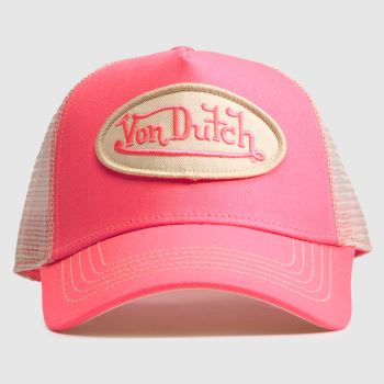 Von Dutch Pink Trucker Cap Caps and Hats