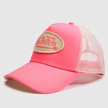 Von Dutch Trucker Cap in Pink Von Dutch Trucker Cap,2 of 4