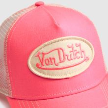 Von Dutch Trucker Cap in Pink Von Dutch Trucker Cap,3 of 4