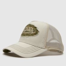 Von Dutch Trucker Cap in Beige Multi Von Dutch Trucker Cap,2 of 4