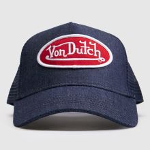 Von Dutch Denim Trucker Cap,1 of 4