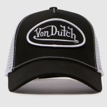 Von Dutch Trucker Cap in Black & White Von Dutch Trucker Cap,1 of 4