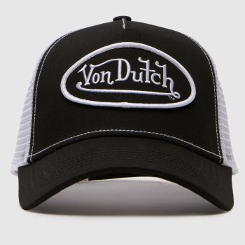 Von Dutch Black & White Trucker Cap Caps and Hats