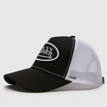 Von Dutch Trucker Cap in Black & White Von Dutch Trucker Cap,2 of 4