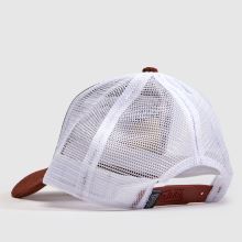 Von Dutch Contrast Cord Trucker Cap in Brown Multi Von Dutch Contrast Cord Trucker Cap,4 of 4