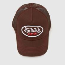Von Dutch Trucker Cap in Brown Multi Von Dutch Trucker Cap,3 of 4