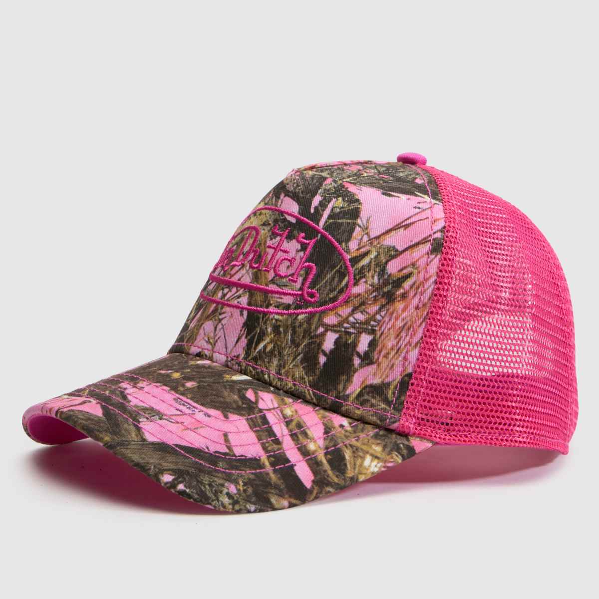 Von Dutch Forest Camp Trucker Cap in Multi Von Dutch Forest Camp Trucker Cap 4