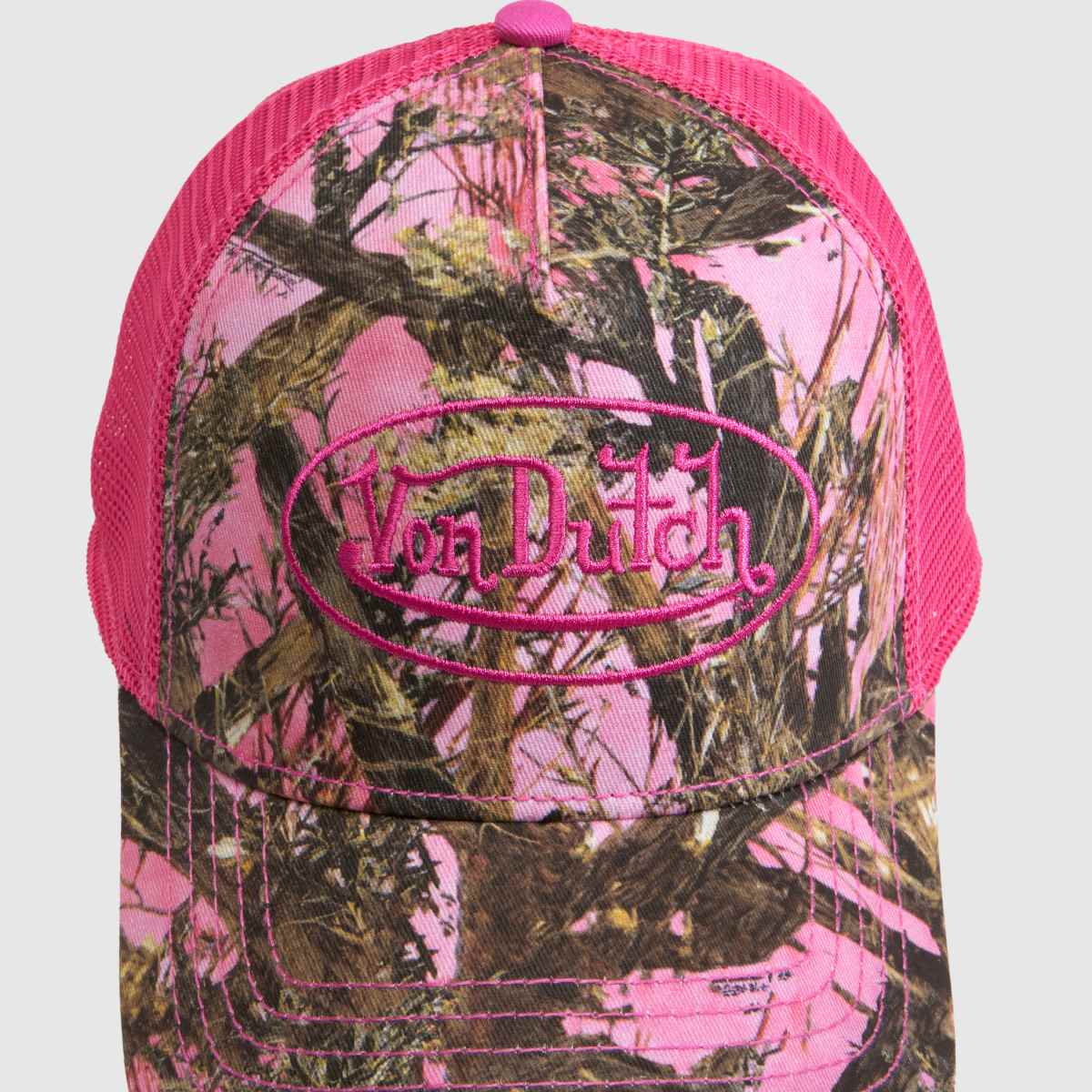 Von Dutch Forest Camp Trucker Cap in Multi Von Dutch Forest Camp Trucker Cap 7