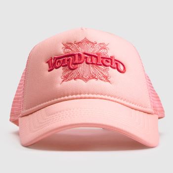 Von Dutch Pink Trucker Cap Caps and Hats