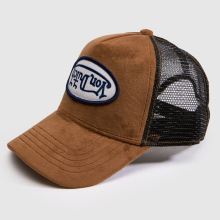 Von Dutch Velvet Trucker Cap in Brown Von Dutch Velvet Trucker Cap,3 of 4