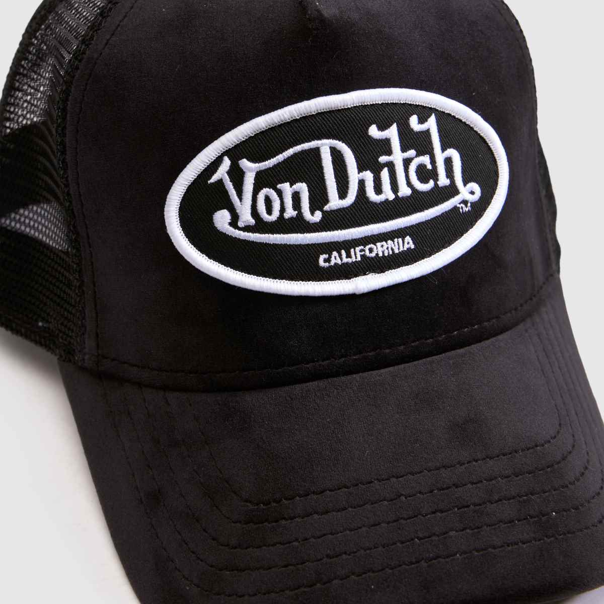 Von Dutch Trucker Cap in Black Von Dutch Trucker Cap 1