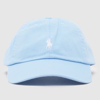 Polo Ralph Lauren Pale Blue Multi Chino Ball Cap Caps and Hats