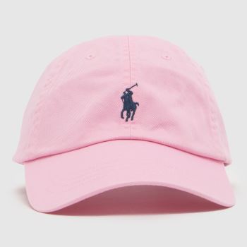 Polo Ralph Lauren Pale Pink Iconic Ball Cap Caps and Hats
