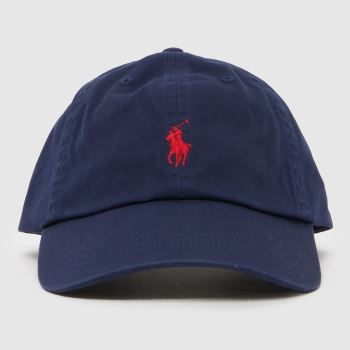 Polo Ralph Lauren Navy Multi Chino Ball Cap Caps and Hats