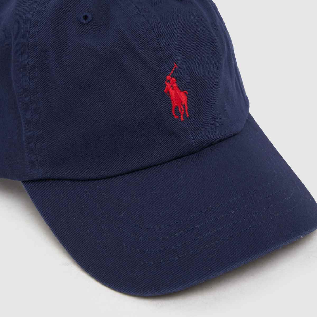 Polo Ralph Lauren Chino Ball Cap in Navy Multi Polo Ralph Lauren Chino Ball Cap 1
