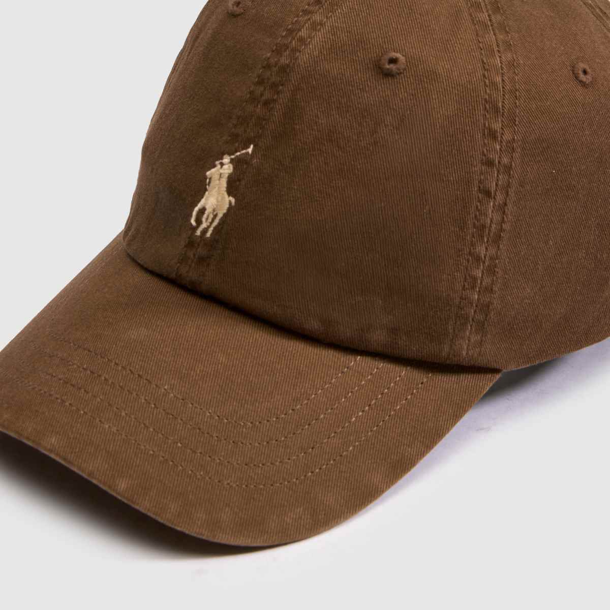 Polo Ralph Lauren Iconic Ball Cap in Brown Polo Ralph Lauren Iconic Ball Cap 4
