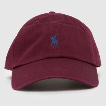 Polo Ralph Lauren Burgundy Sport Cap Socks