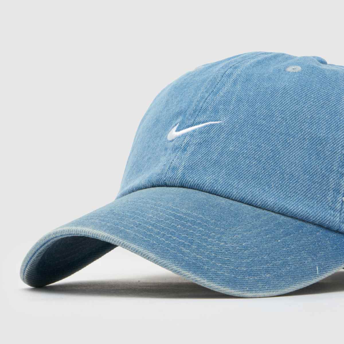 Nike Unstructured Swoosh Cap in Pale Blue Nike Unstructured Swoosh Cap 1