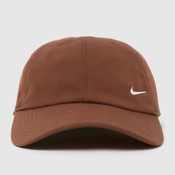 Nike Brown Unstructured Swoosh Cap Socks