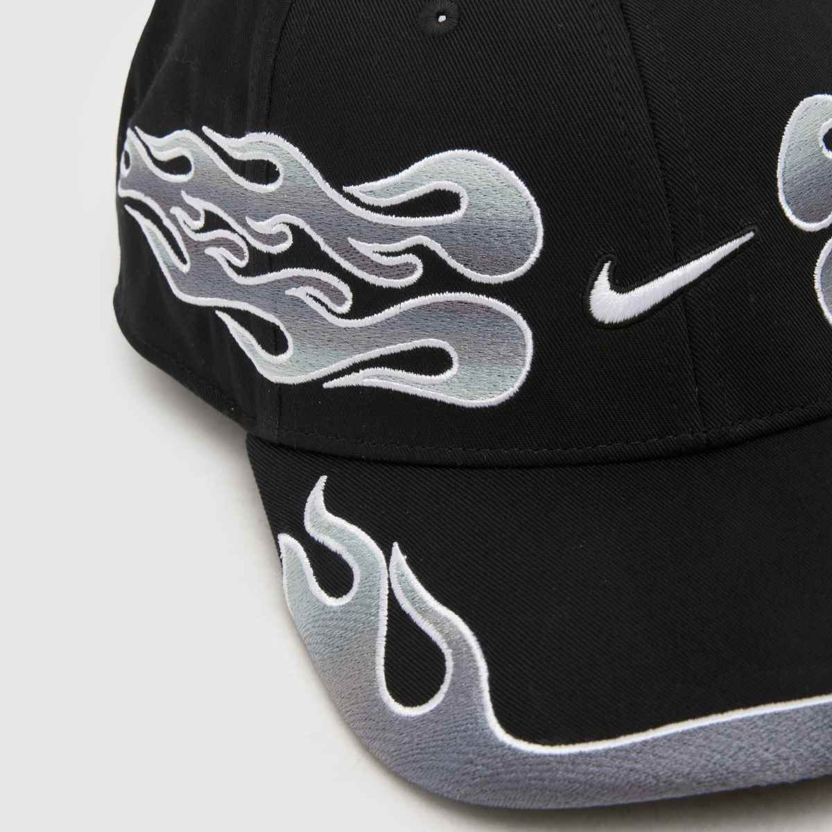 black white nike hat