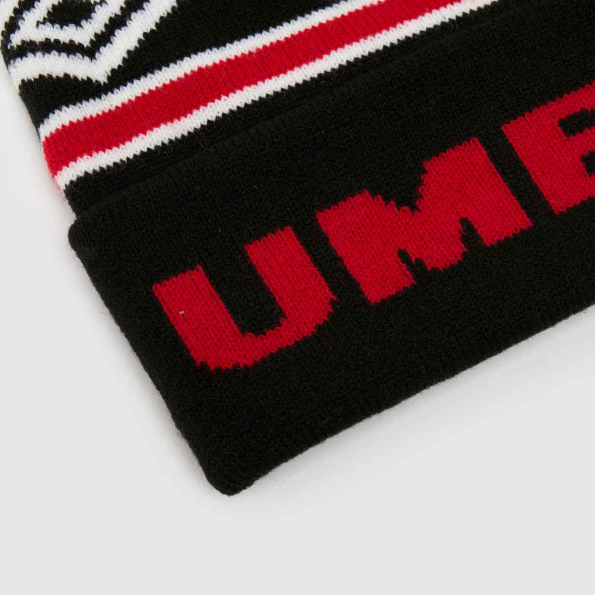 UMBRO Diamond Intarsia Beanie in Black Multi UMBRO Diamond Intarsia Beanie 1