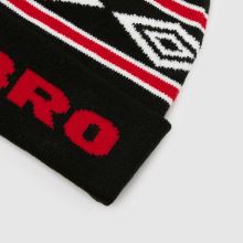UMBRO Diamond Intarsia Beanie in Black Multi UMBRO Diamond Intarsia Beanie,3 of 4