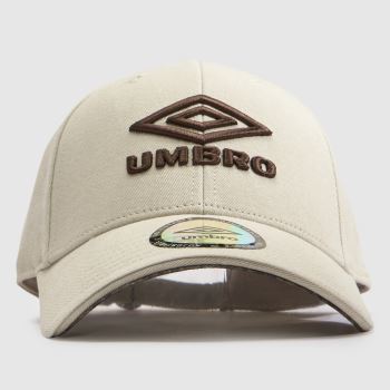 UMBRO Stone Check Panel Cap Caps and Hats