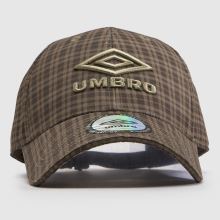UMBRO Check Print Cap in Brown Multi UMBRO Check Print Cap,1 of 4