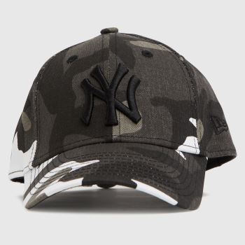 New Era grey & black kids ny yankees 9forty cap New Era grey & black kids ny yankees 9forty cap
