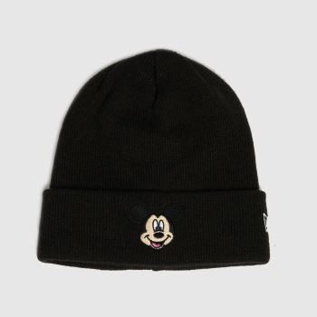 New Era black mickey mouse knit New Era black mickey mouse knit