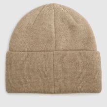 UGG Fuzzy Logo Beanie in White & Beige UGG Fuzzy Logo Beanie,2 of 4