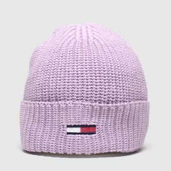 accessories tommy hilfiger pink tj basic flag rib beanie accessories tommy hilfiger pink tj basic flag rib beanie
