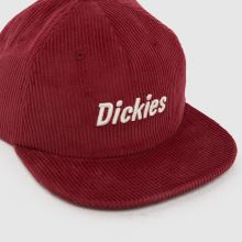 DICKIES Williston Cord Cap in Red DICKIES Williston Cord Cap,2 of 4