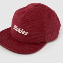 DICKIES Williston Cord Cap in Red DICKIES Williston Cord Cap,3 of 4
