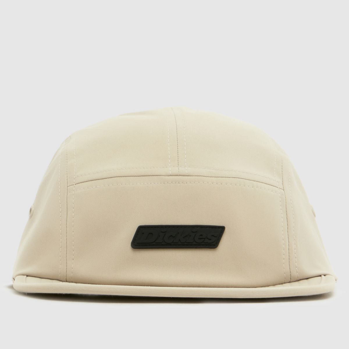 DICKIES Hanover Cap in Beige & Black, Logo Detail