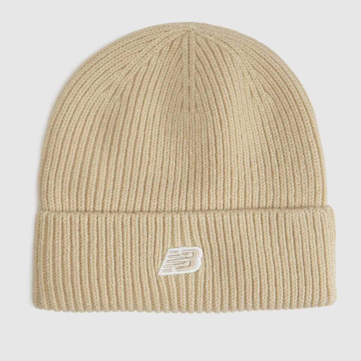 New Balance Winter Watchman Beanie in Stone New Balance Winter Watchman Beanie
