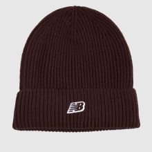 New Balance Winter Watchman Beanie in Dark Brown New Balance Winter Watchman Beanie,1 of 4