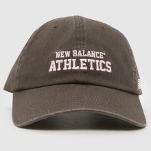 New Balance Athletics Panel Cap in Dark Brown New Balance Athletics Panel Cap,1 of 4