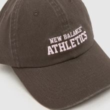 New Balance Athletics Panel Cap in Dark Brown New Balance Athletics Panel Cap,2 of 4
