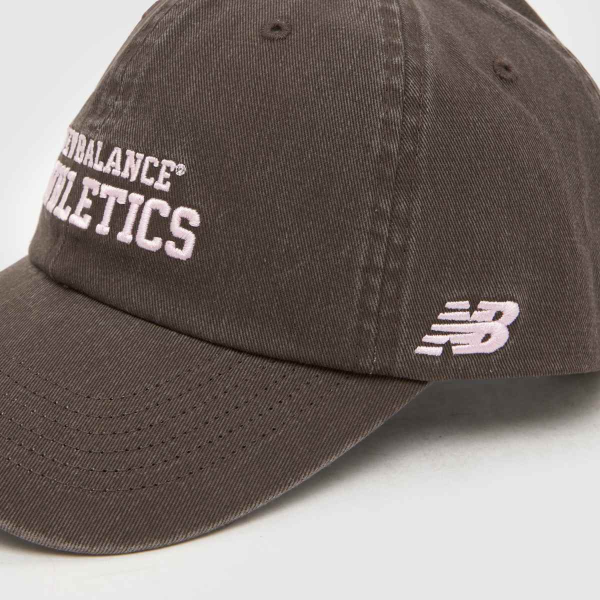 New Balance Athletics Panel Cap in Dark Brown New Balance Athletics Panel Cap 4