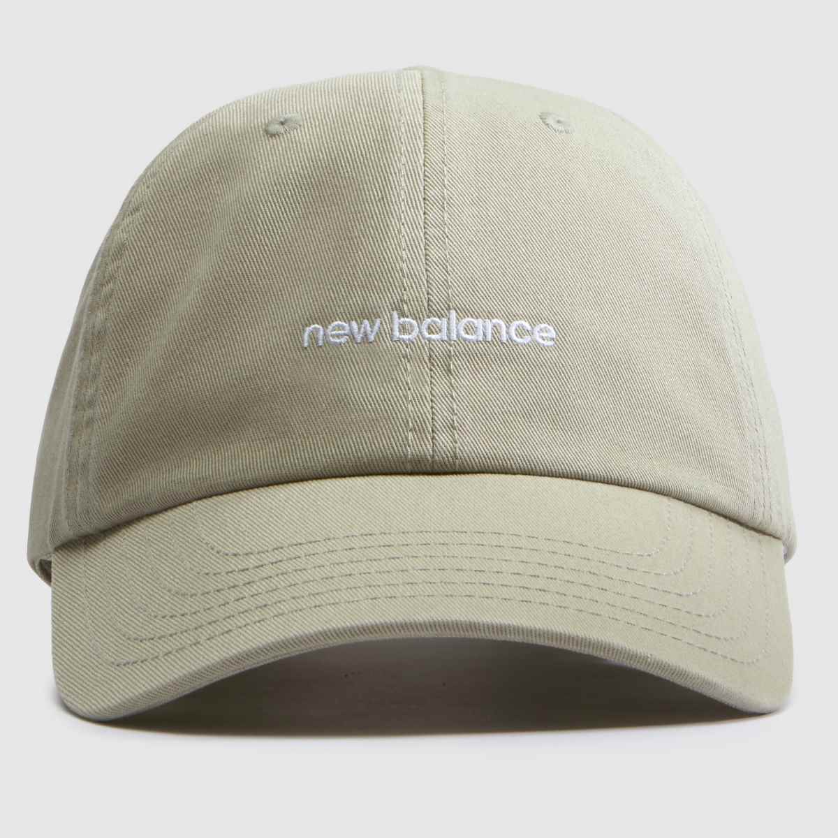 New Balance Panel Linear Logo Cap in Khaki New Balance Panel Linear Logo Cap