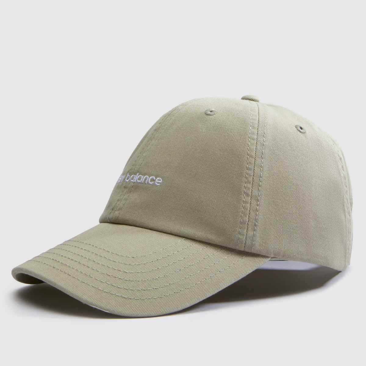 New Balance Panel Linear Logo Cap in Khaki New Balance Panel Linear Logo Cap 1