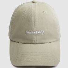 New Balance Panel Linear Logo Cap in Khaki New Balance Panel Linear Logo Cap,3 of 4