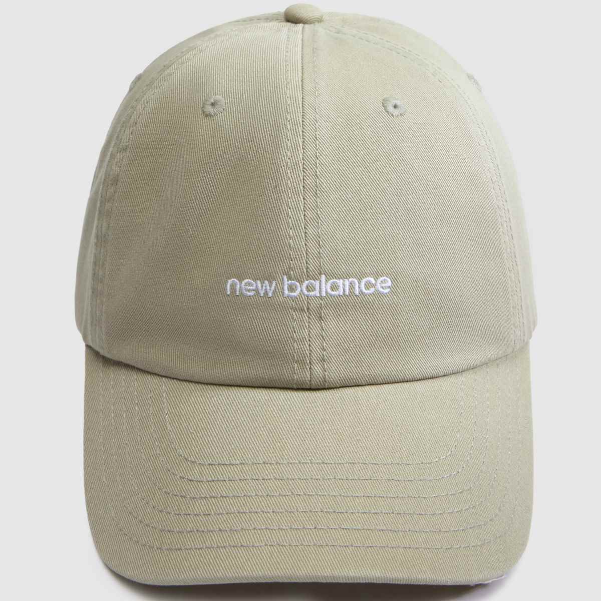 New Balance Panel Linear Logo Cap in Khaki New Balance Panel Linear Logo Cap 4