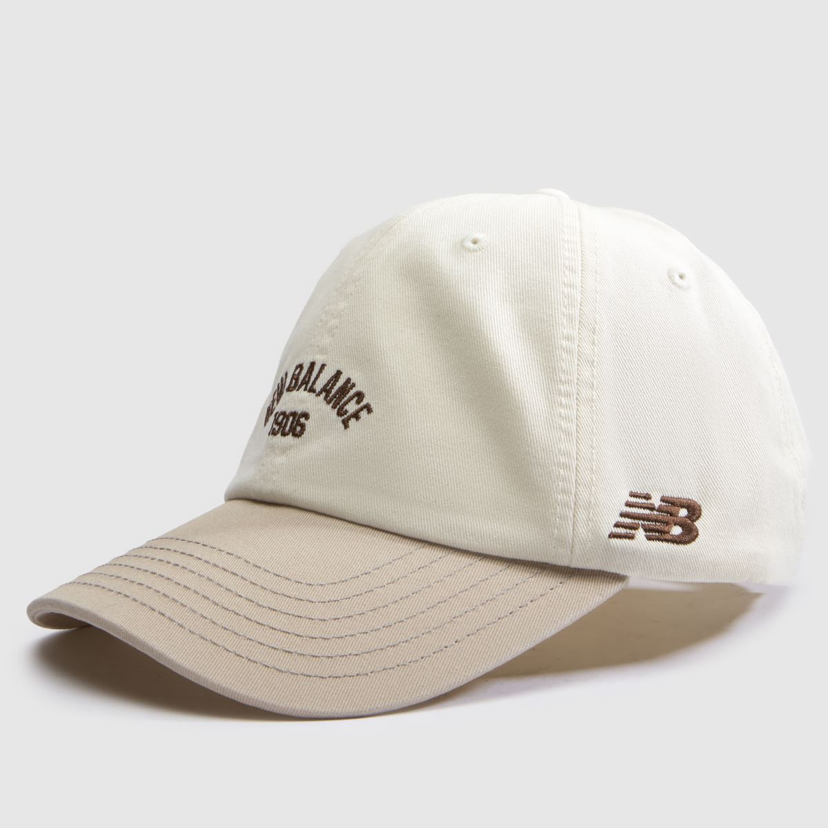 New Balance 1906 Contrast Panel Cap in Beige Multi New Balance 1906 Contrast Panel Cap 1